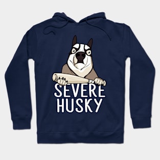 Severe husky Hoodie